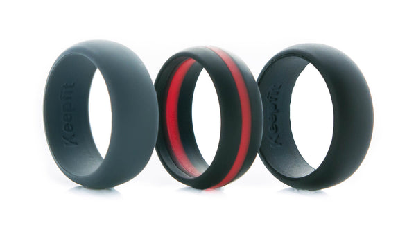 thumbnail image 2 of Rings For HonorRing Silicone Wedding Band For Men - Durable Safety Ring For Active Lifestyles (Multiple Colors) Rubber Rings Men 2 of 9