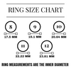 Silicone Wedding Ring Size Chart